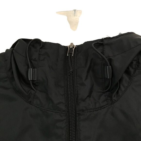 Columbia full zip black hooded windbreaker S - Picture 3 of 8